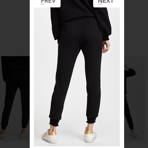 Pam & Gela distressed lace up sweatsuit set - Picture 4 of 9